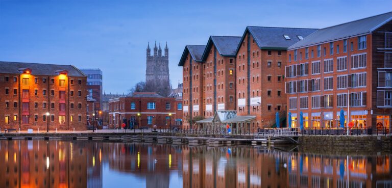 Gloucestershire cityscape