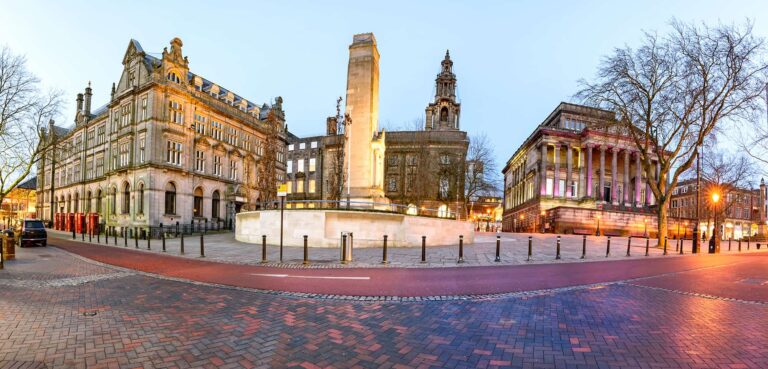 Preston city landscape