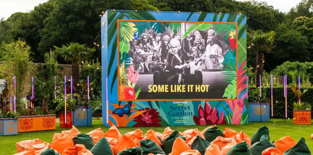 Outdoor cinema London