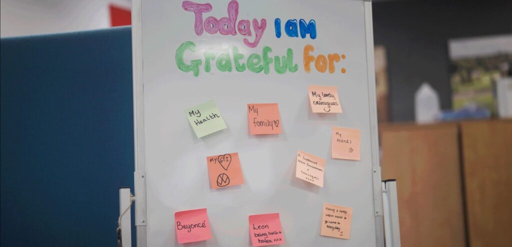Gratitude board