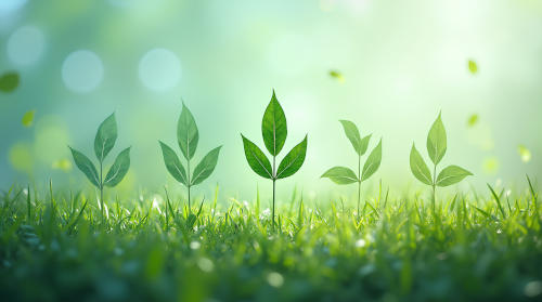 net zero carbon neutral target emission reduction banner