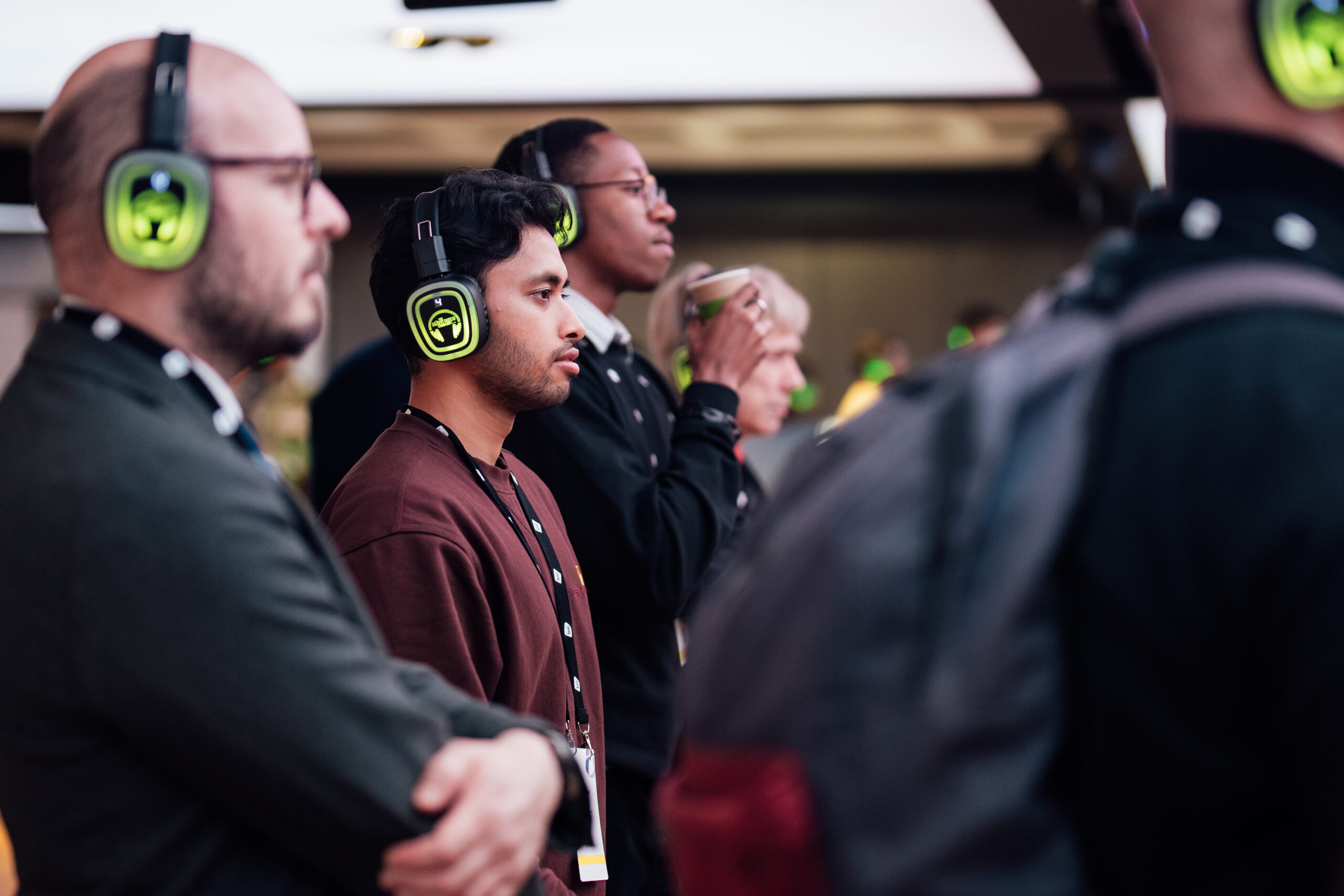 silent disco conference event