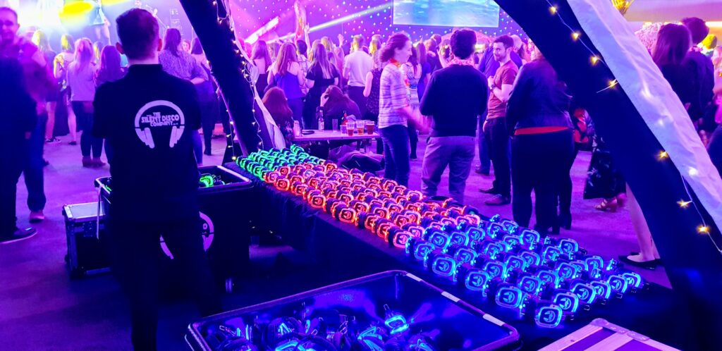 corporate silent disco ideas