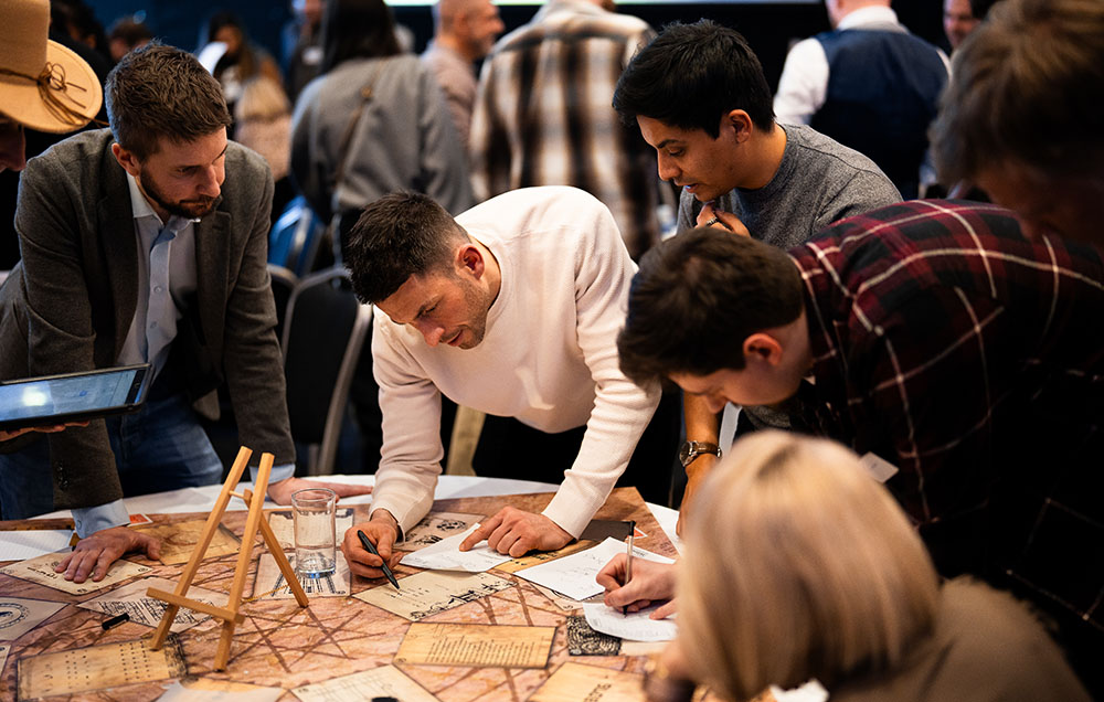 The Lost Pages indoor team building