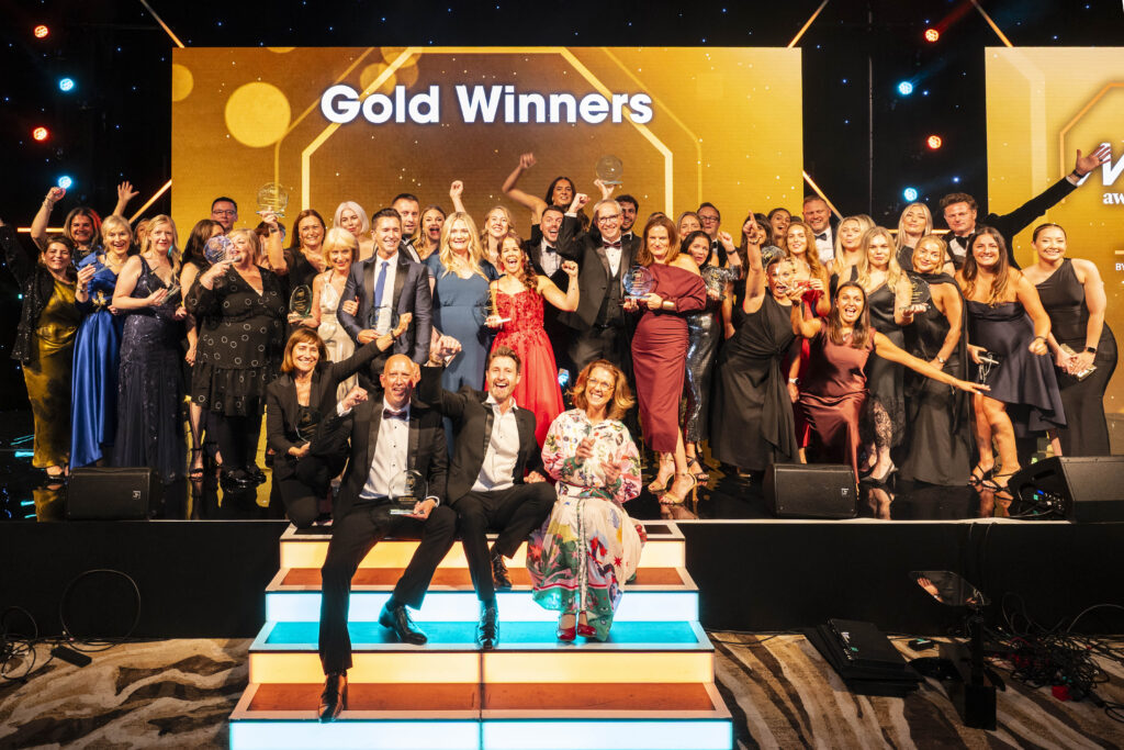 All M&IT Gold Award winners 2025 on stage